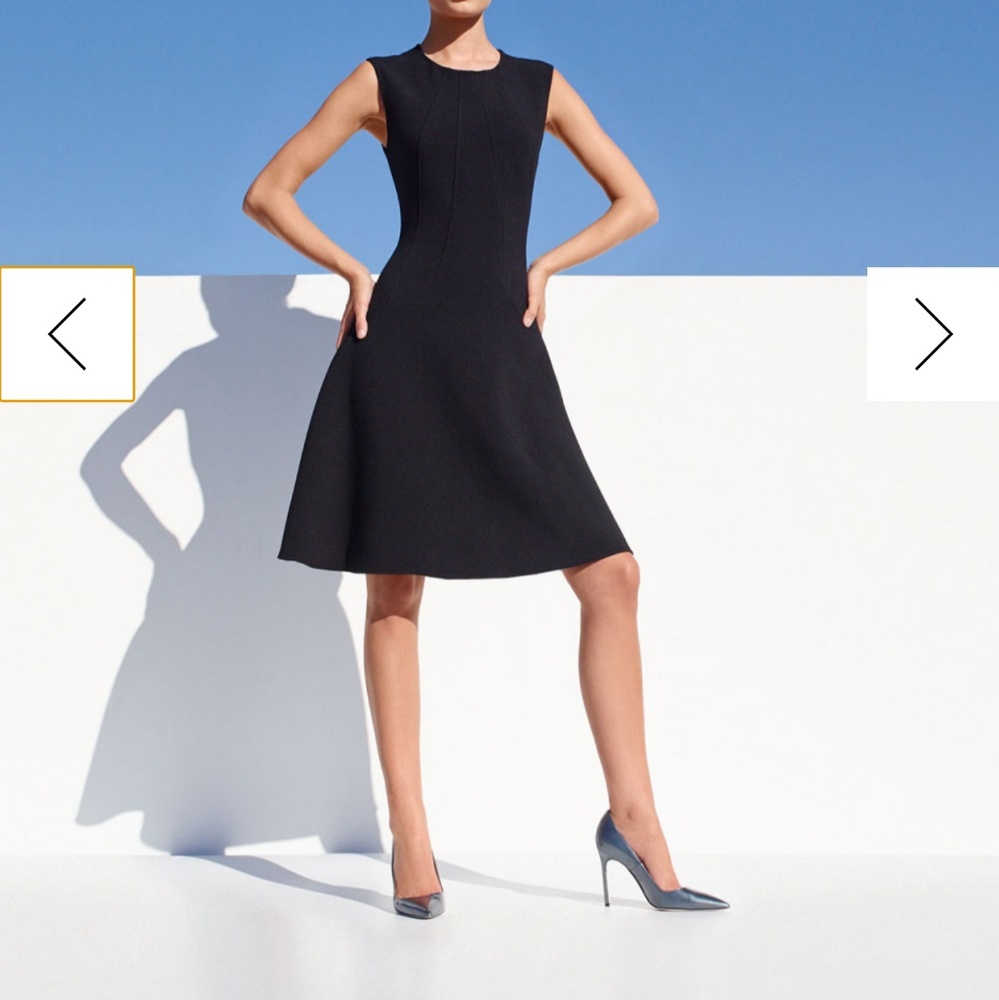 Lela Rose Sophia Seamed Dress